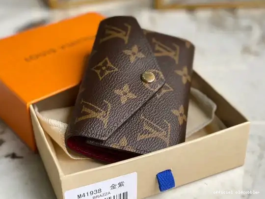 Official oldcobbler VICTORINE Vuitton Louis Wallet 0701